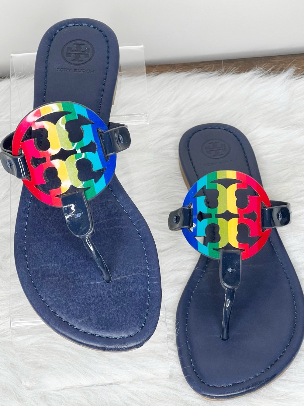 Tory Burch Miller Sandals Size 8